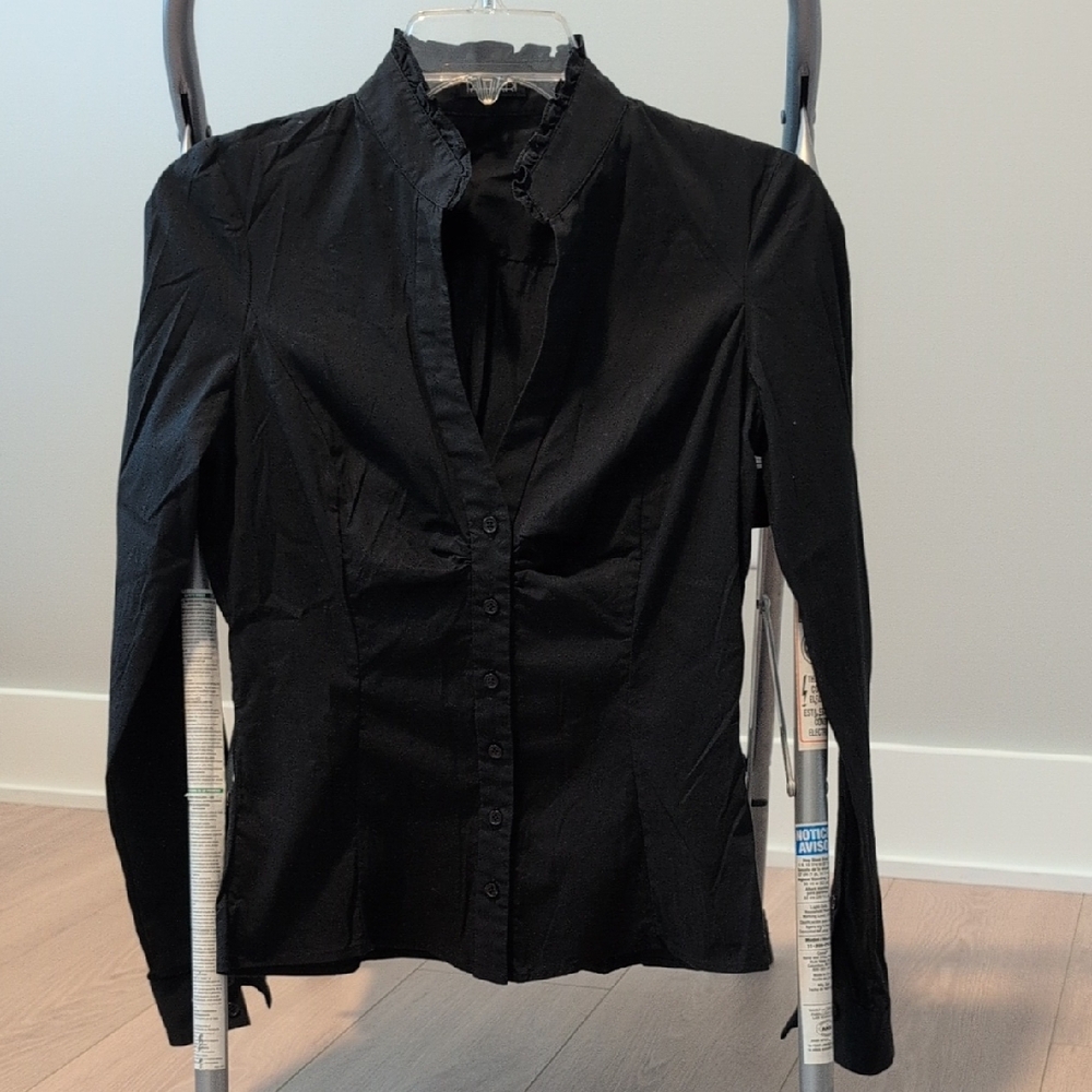 Elegant Black Women's Top